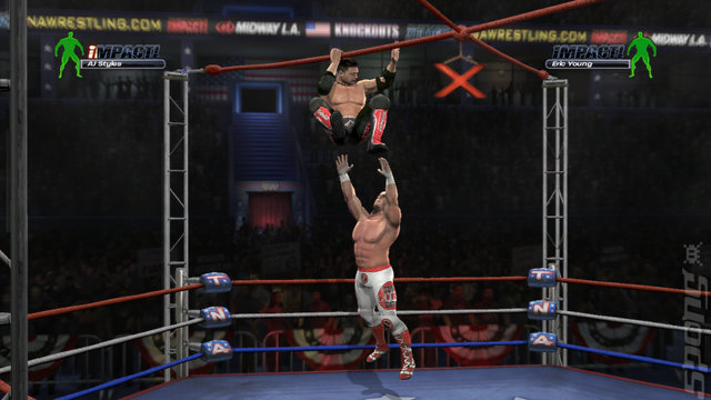 TNA iMPACT! Total Nonstop Action Wrestling - PS2 Screen