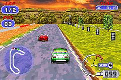 TOCA World Touring Cars - GBA Screen