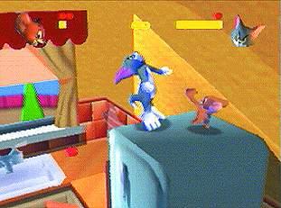 Tom And Jerry - PlayStation Screen