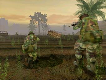 Tom Clancy's Ghost Recon: Jungle Storm - PS2 Screen