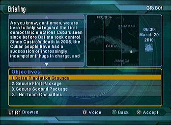 Tom Clancy's Ghost Recon: Jungle Storm - PS2 Screen