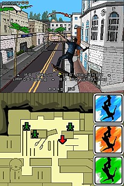 Tony Hawk's American Sk8land - DS/DSi Screen