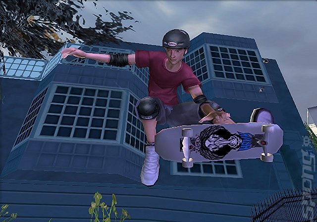 Tony Hawk's Downhill Jam - PS2 Screen