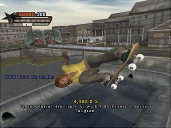 Tony Hawk's Underground - Xbox Screen