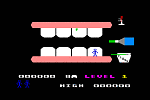 Tooth Invaders - C64 Screen