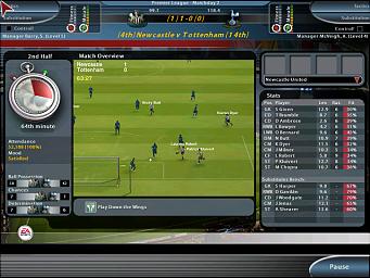 Total Club Manager 2005 - PC Screen