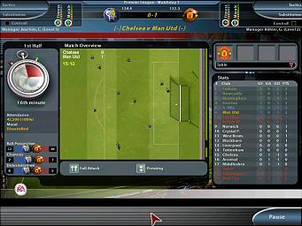 Total Club Manager 2005 - PC Screen