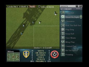 Total Club Manager 2005 - Xbox Screen