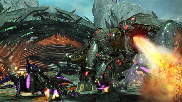 Transformers: Fall of Cybertron - Xbox 360 Screen