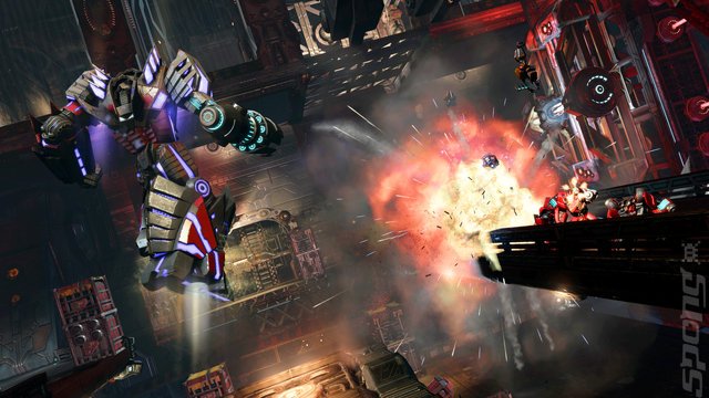 Transformers: Fall of Cybertron - Xbox 360 Screen