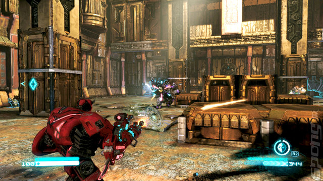 Transformers: Fall of Cybertron - Xbox 360 Screen