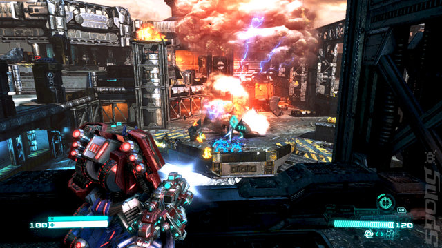 Transformers: Fall of Cybertron - Xbox 360 Screen