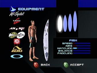 TransWorld Surf - Xbox Screen