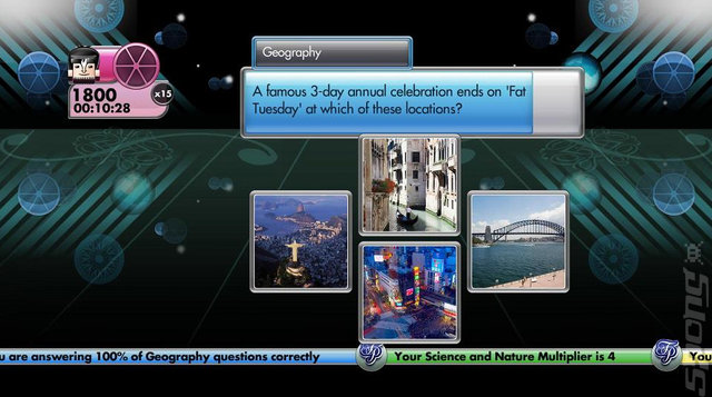 Trivial Pursuit - PS2 Screen