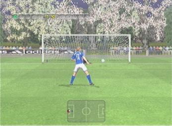 UEFA Challenge - PS2 Screen