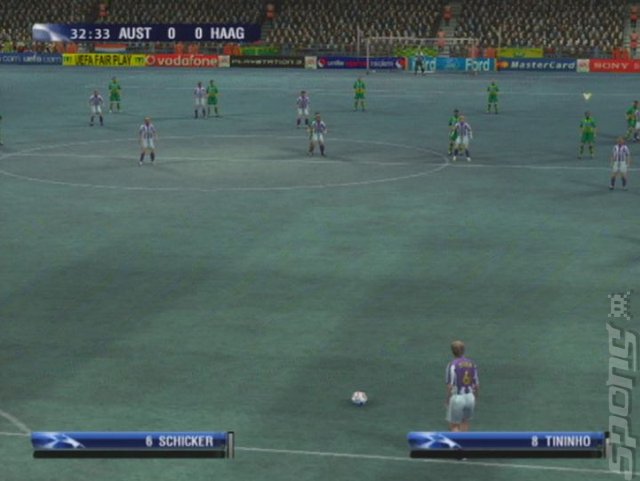 UEFA Champions League 2006-2007 - PS2 Screen