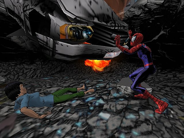 Ultimate Spider-Man - GameCube Screen
