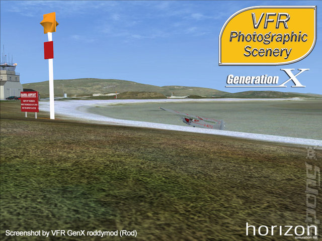 VFR Scenery Volume 5 Scotland (Orkney & Shetland Islands) - PC Screen