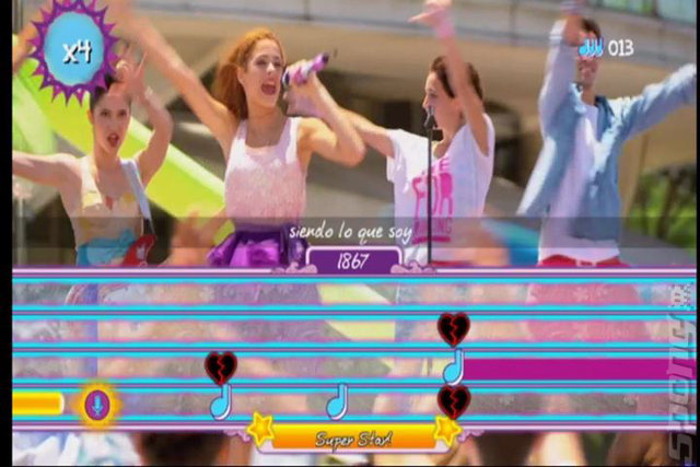 Violetta: Rhythm & Music - Wii Screen