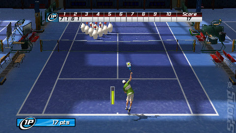 Virtua Tennis 3 - PSP Screen