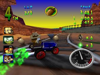 Walt Disney World Quest: Magical Racing Tour - PC Screen