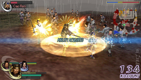 Warriors Orochi - PSP Screen