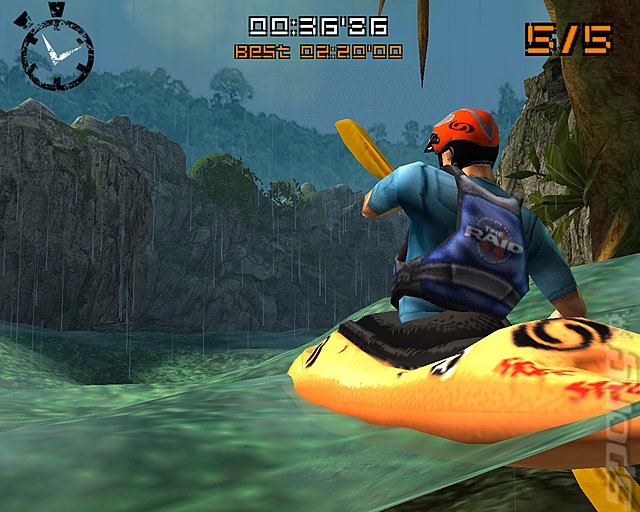 Wild Water Adrenaline Featuring Salomon - PS2 Screen