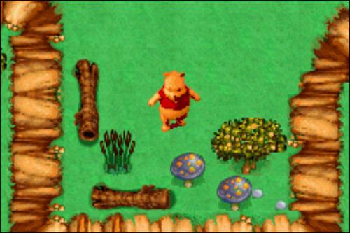 Winnie the Pooh's Rumbly Tumbly Adventure - GBA Screen