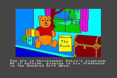 Winnie The Pooh - C64 Screen