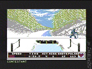 Winter Games  - Atari 7800 Screen