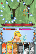 Winx Club: The Quest for the Codex - DS/DSi Screen