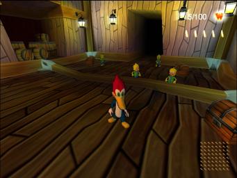 Woody Woodpecker: Escape From Buzzard's Park - PS2 Screen