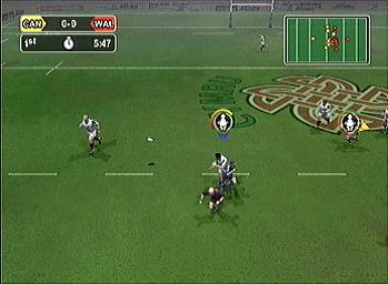 World Championship Rugby - PS2 Screen