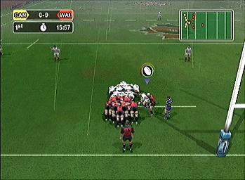 World Championship Rugby - PS2 Screen