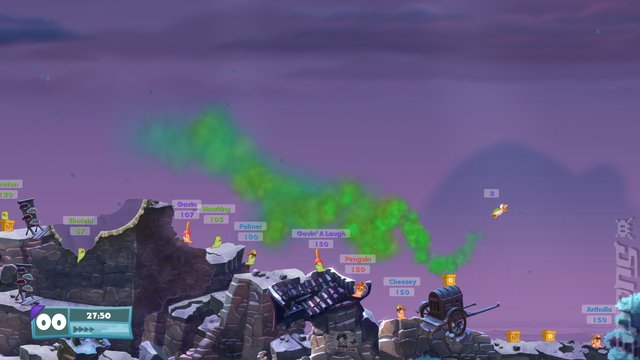 Worms W.M.D. All-Stars - PS4 Screen