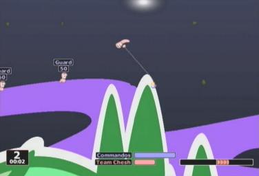 Worms World Party - Dreamcast Screen