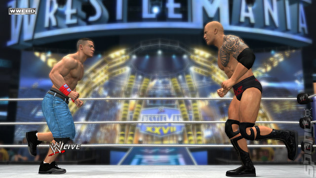 WWE '12 WrestleMania Edition - Xbox 360 Screen
