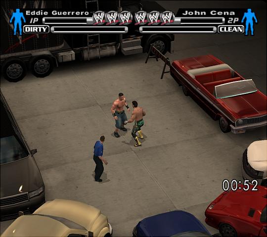 WWE SmackDown! Vs. RAW - PS2 Screen