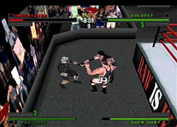 WWF Attitude - PlayStation Screen