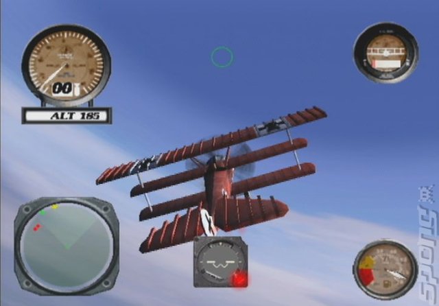 WWI: Aces of the Sky - PS2 Screen