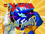 X-Men vs Street Fighter - Arcade Screen