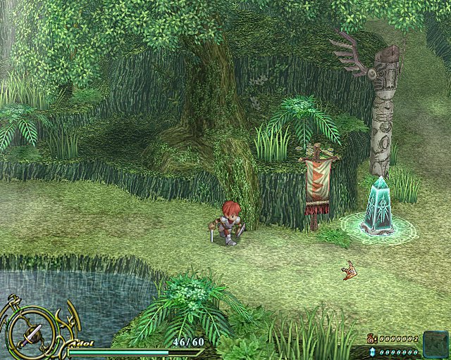 Ys: The Ark of Napishtim - PS2 Screen