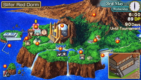 Yu-Gi-Oh! GX Tag Force - PSP Screen