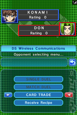 Yu-Gi-Oh! World Championship 2007 - DS/DSi Screen