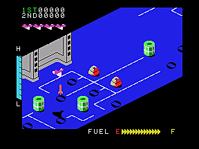 Zaxxon - Colecovision Screen