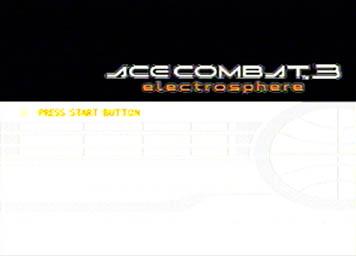 Ace Combat 3: Electrosphere - PlayStation Screen