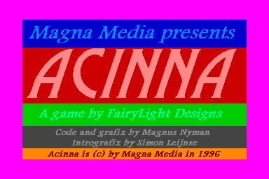 Acinna - C64 Screen