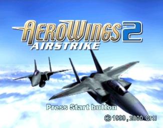 Aero Wings 2: Airstrike - Dreamcast Screen