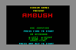 Ambush - C64 Screen