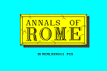 Annals of Rome - C64 Screen